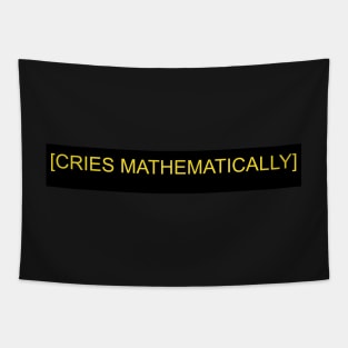 CRIES MATHEMATICALLY Tapestry