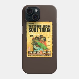 POSTER TOUR - SOUL TRAIN THE SOUTH LONDON 116 Phone Case