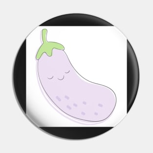 Cute Kawaii Eggplant Pin