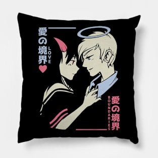 Love Boundaries Anime Cartoon Boundless Love Valentine's Day Pillow