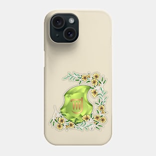 Bard from FF14 Job Crystal with Flowers T-Shirt Phone Case