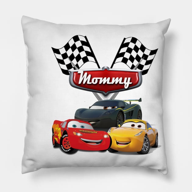 Mommy - Cars Pillow by SusieTeeCreations