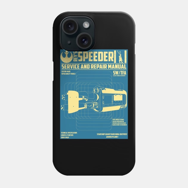 SPEEDER Phone Case by KARMADESIGNER T-SHIRT SHOP