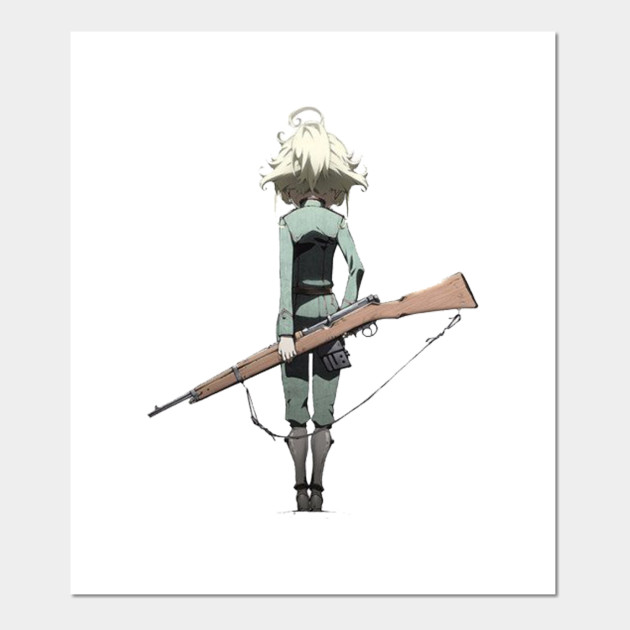 Get Wallpaper Youjo Senki 5 Youjo Senki Poster Und Kunst Teepublic De For iPhone