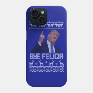 Goodbye Trump Christmas Sweater 2020 Phone Case