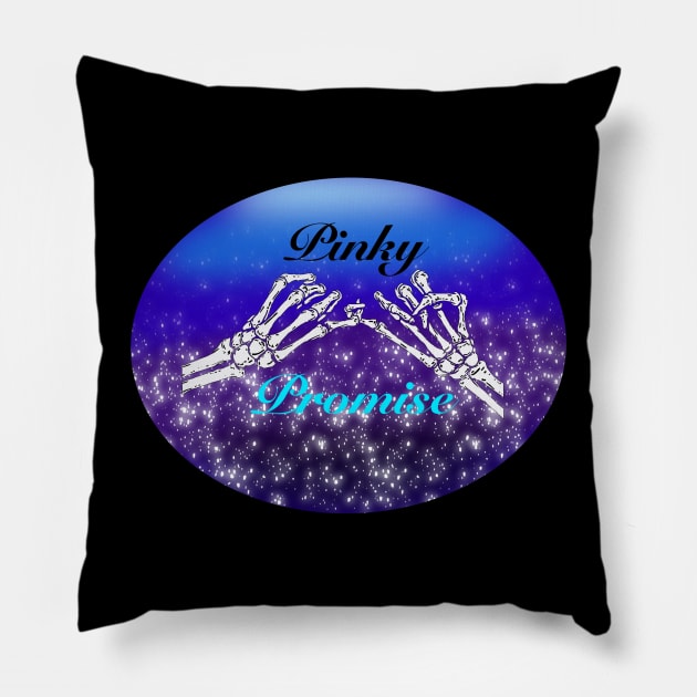 Pinky promise Pillow by The Coffee Shop