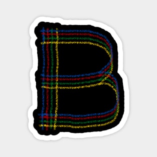 The letter B! Magnet