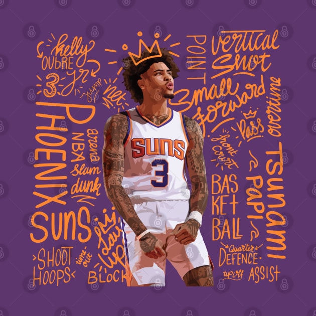 Kelly Oubre Jr. - Phoenix Suns NBA by midaillustrator