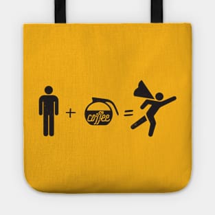 Coffee gives me super powers Tote