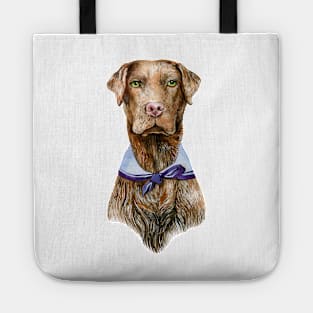 Chocolate lab Tote