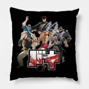 Baki The Grappler Pillow