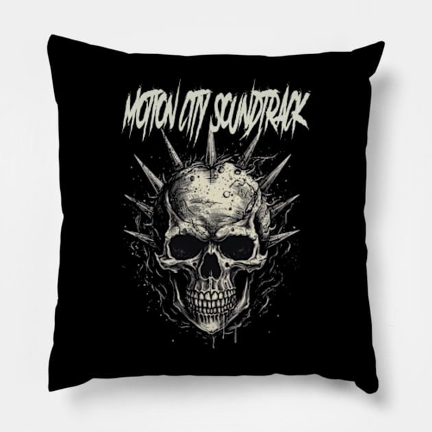 MOTION CITY SOUNDTRACK VTG Pillow by Swank Street Styles