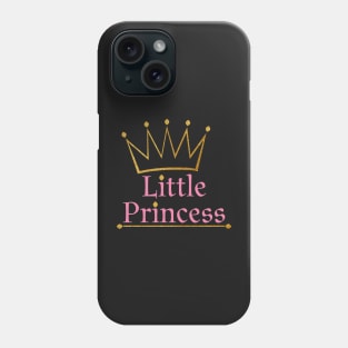 Little princess Gold crown Phone Case