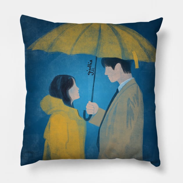 Business proposal FANART 02 - KangTae moo x Shin Ha ri Pillow by Giullia - Yeppeunyeppeun Art