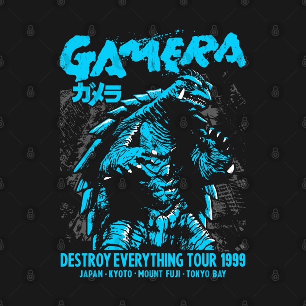 GAMERA - Destroy everything tour 1999 by ROBZILLA