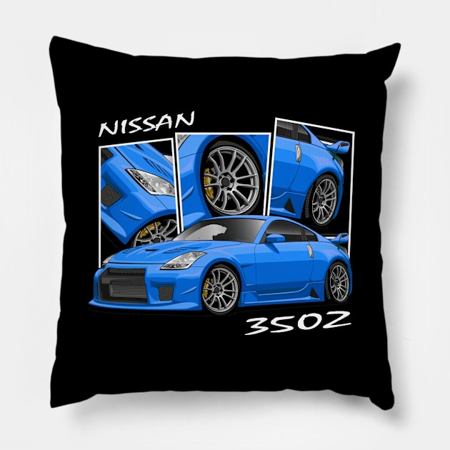 Nissan 350Z, JDM Car Pillow by T-JD