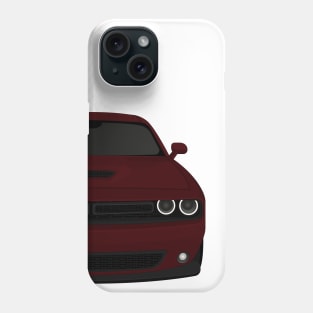 Challenger Dark-Red Phone Case