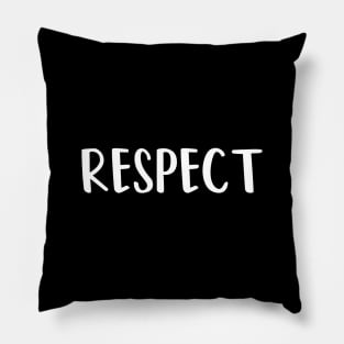 RESPECT T-SHIRT Pillow