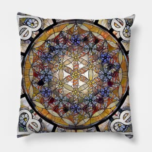 flower of life2 Pillow