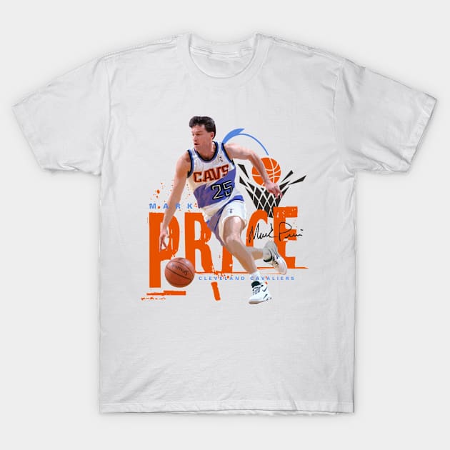 Vintage Mark Price Cleveland Basketball T Shirt 3XLarge