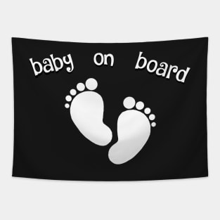 Baby on Board Tapestry