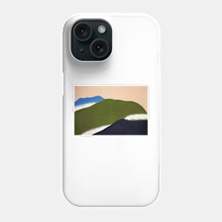 Kamisaka Sekka Green Mountains from Momoyogusa Flowers of a Hundred Generations Phone Case