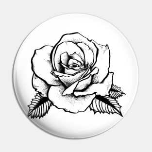 rose tattoo Pin