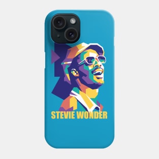 Stevie Wonder Popart Phone Case