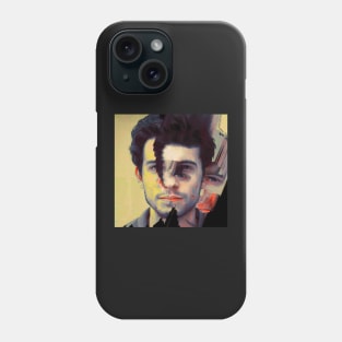 LEAVING NOW Glitch Art Abstract Corruption Phone Case