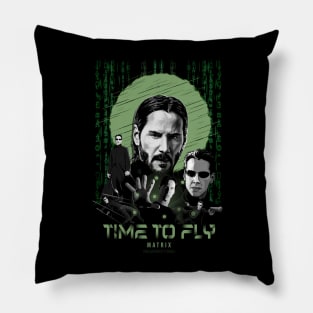 Time to fly Pillow