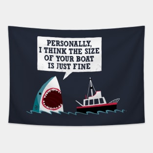 Polite Shark Tapestry