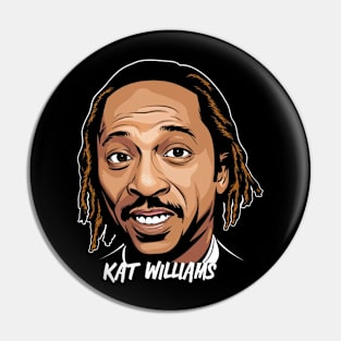 Katt Williams Funny Face Pin