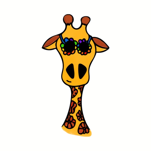 Funky 70s Giraffe by MSBoydston