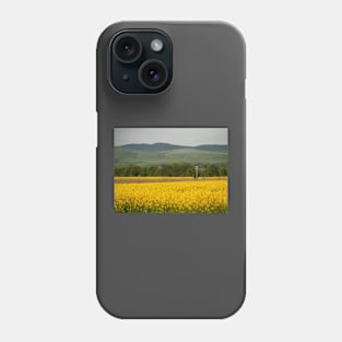 Yellow field Phone Case