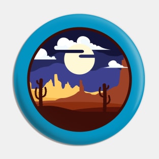 Desert - Landscape Pin