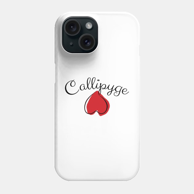 Callipyge  valentines day, Phone Case by Gifafun