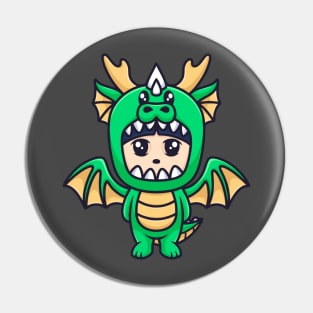 Cute little dragon Pin