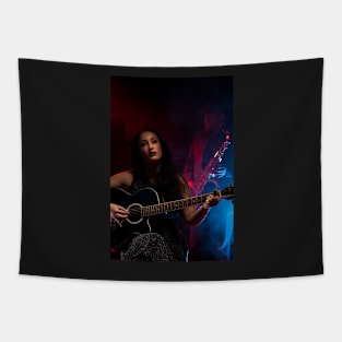 guitar and Saxophone Tapestry