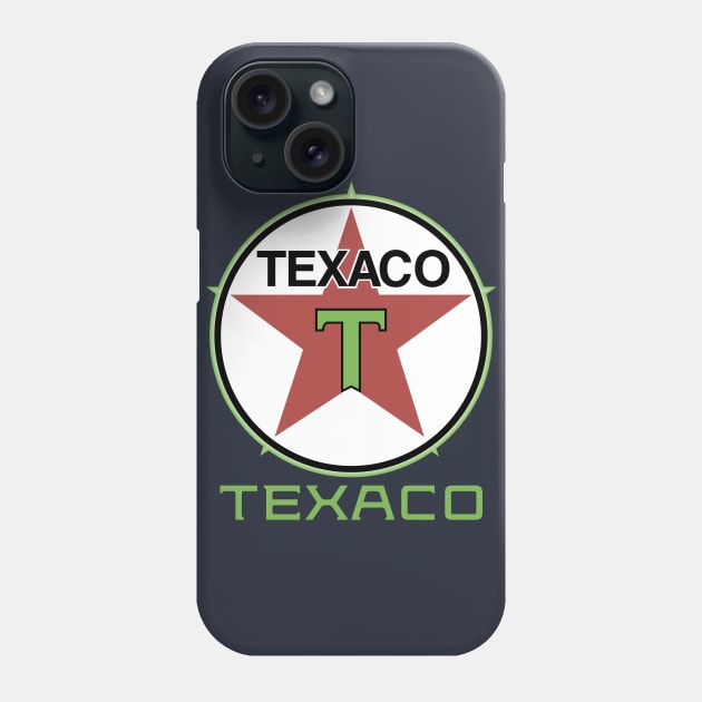 Texaco Vintage Sign Phone Case by Pittih