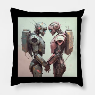 Love Robots Pillow