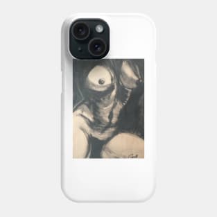 Chiaroscuro Torso - Female Nude Phone Case