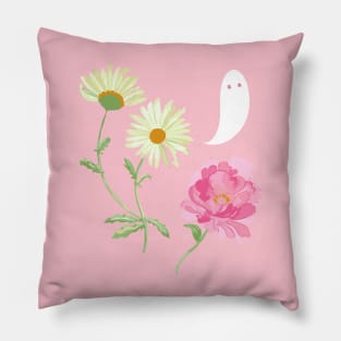 Flower Ghost Pillow