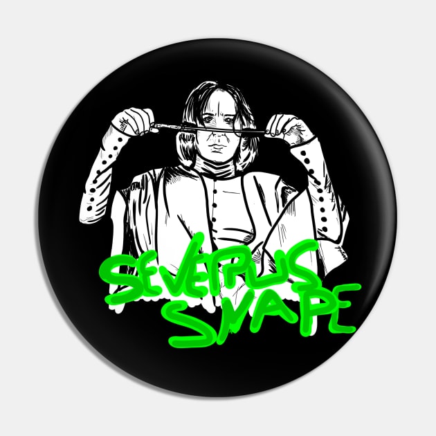 Professor Snape Pin by Diyutaka