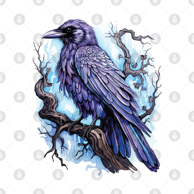 Unleash Your Inner Raven: Dark and Majestic by Graphic Duster