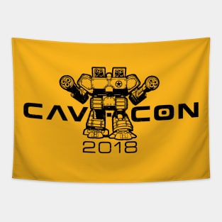 CAV-CON 2018 BLACK Tapestry