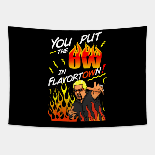 Flavortown Tapestry