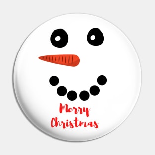 Snowman Pin