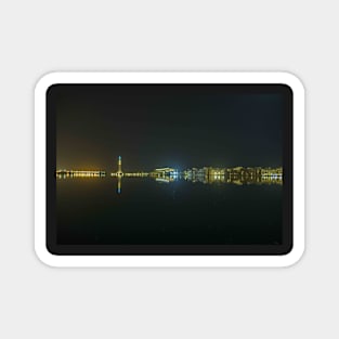 urban night shot Magnet