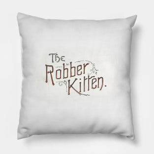 The Robber Kitten - art from the 1900s Pillow