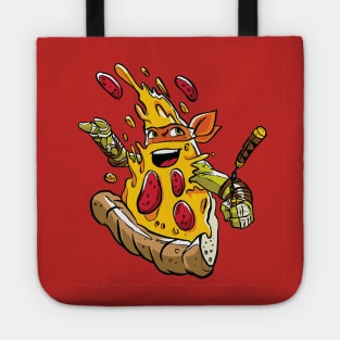 Wicked pizza Tote